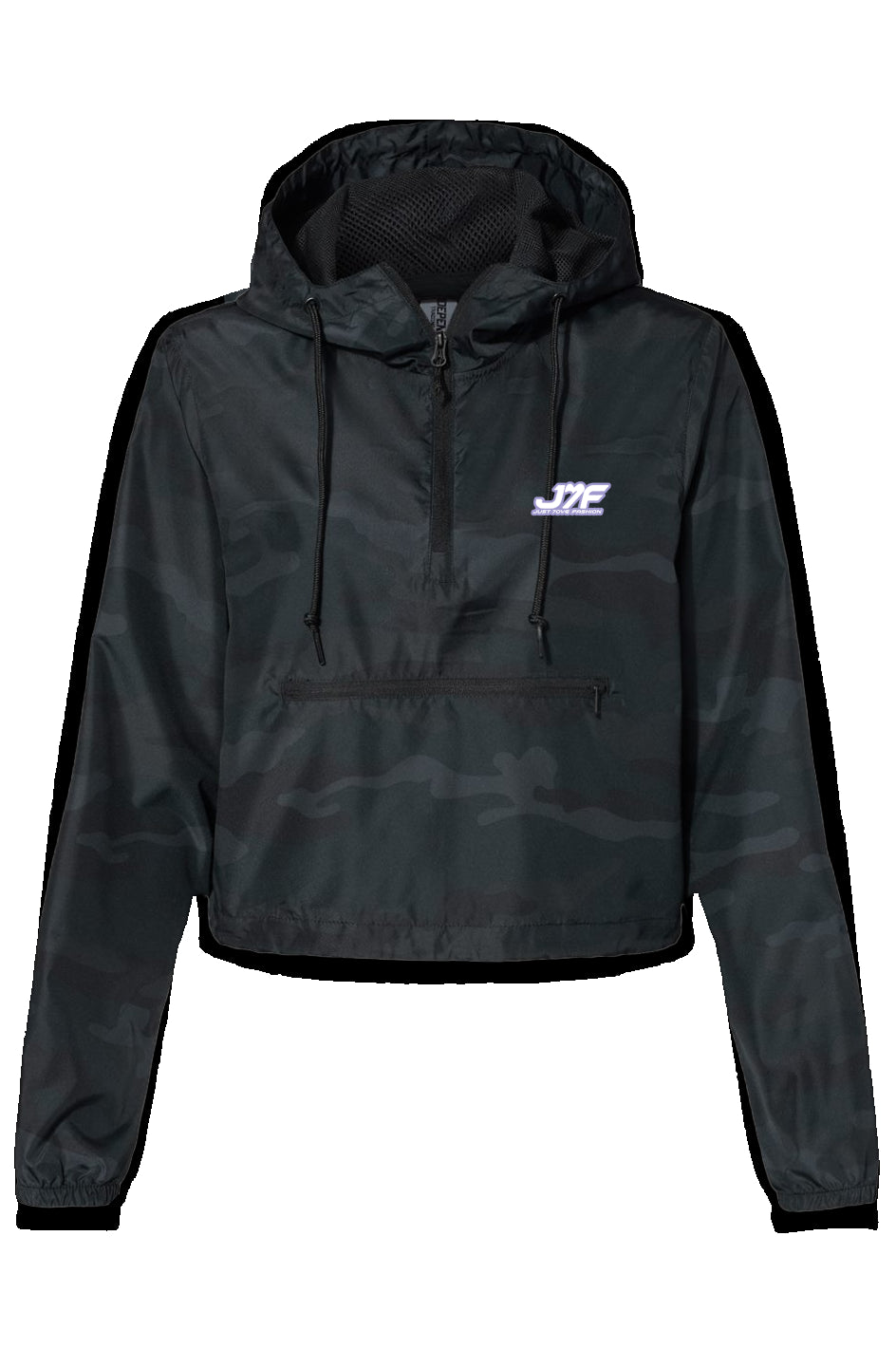 L Lightweight Pullover Crop Windbreaker