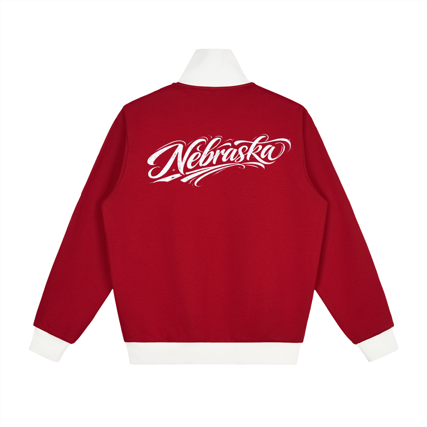 Contrast Side Stripe Fleece Track Jacket