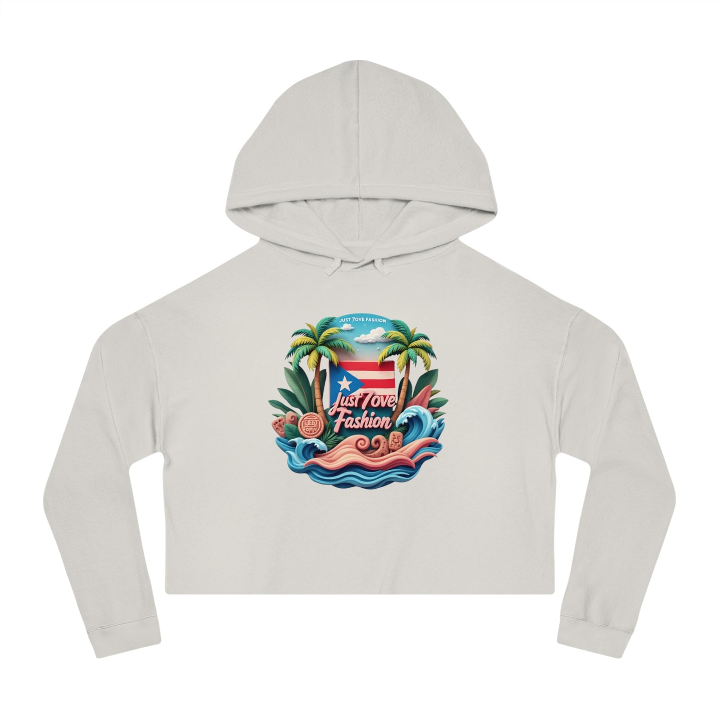 Women’s Cropped Hooded Sweatshirt
