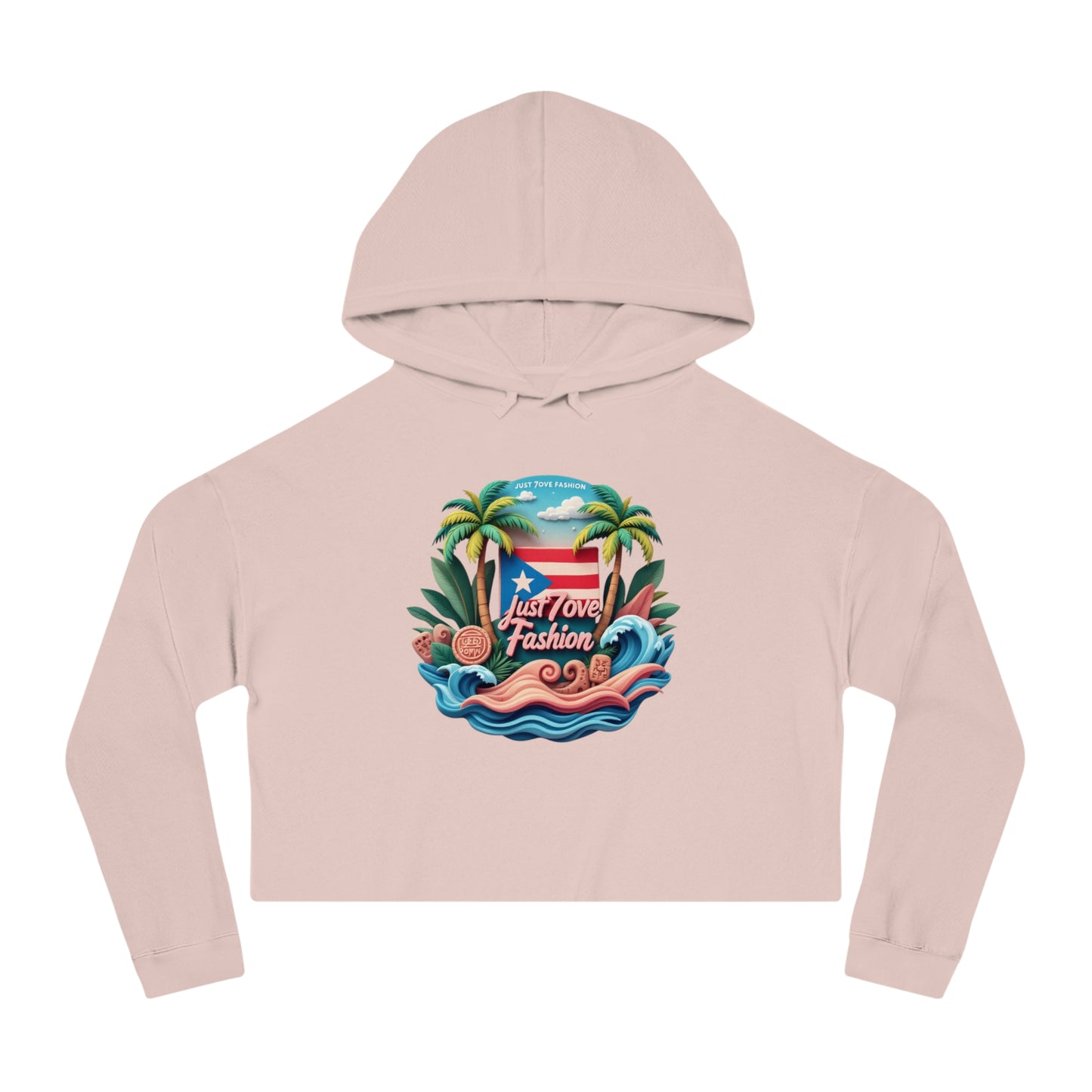 Women’s Cropped Hooded Sweatshirt