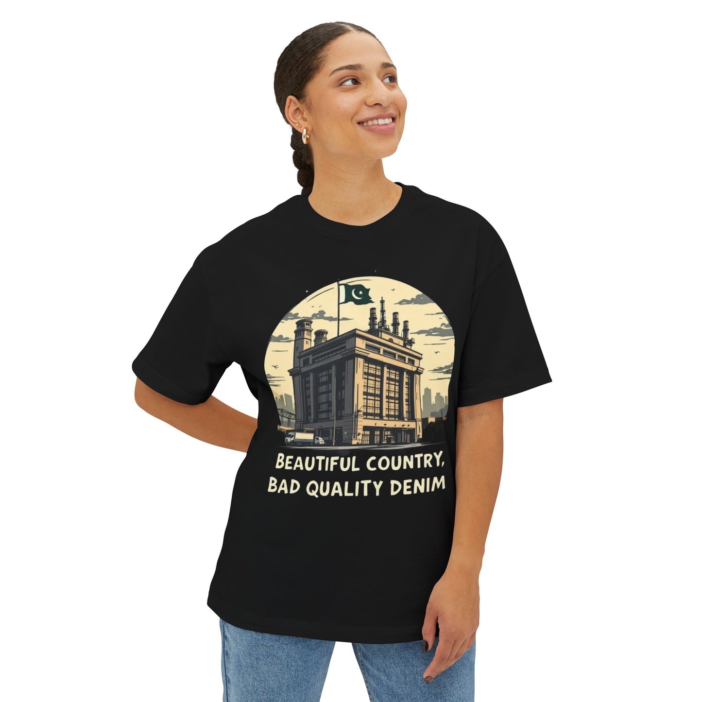 Unisex Oversized Boxy Tee