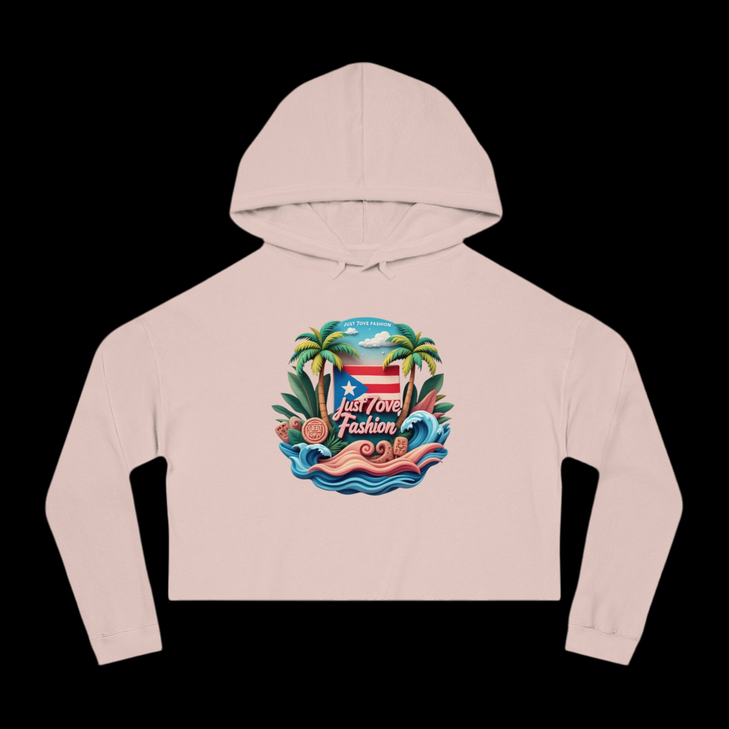 Women’s Cropped Hooded Sweatshirt
