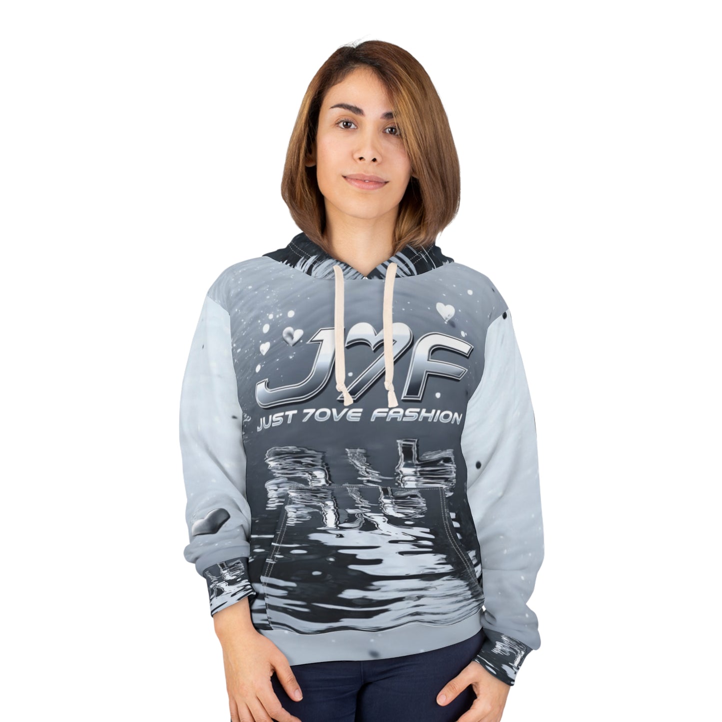 Heart thicker than water Hoodie (AOP)