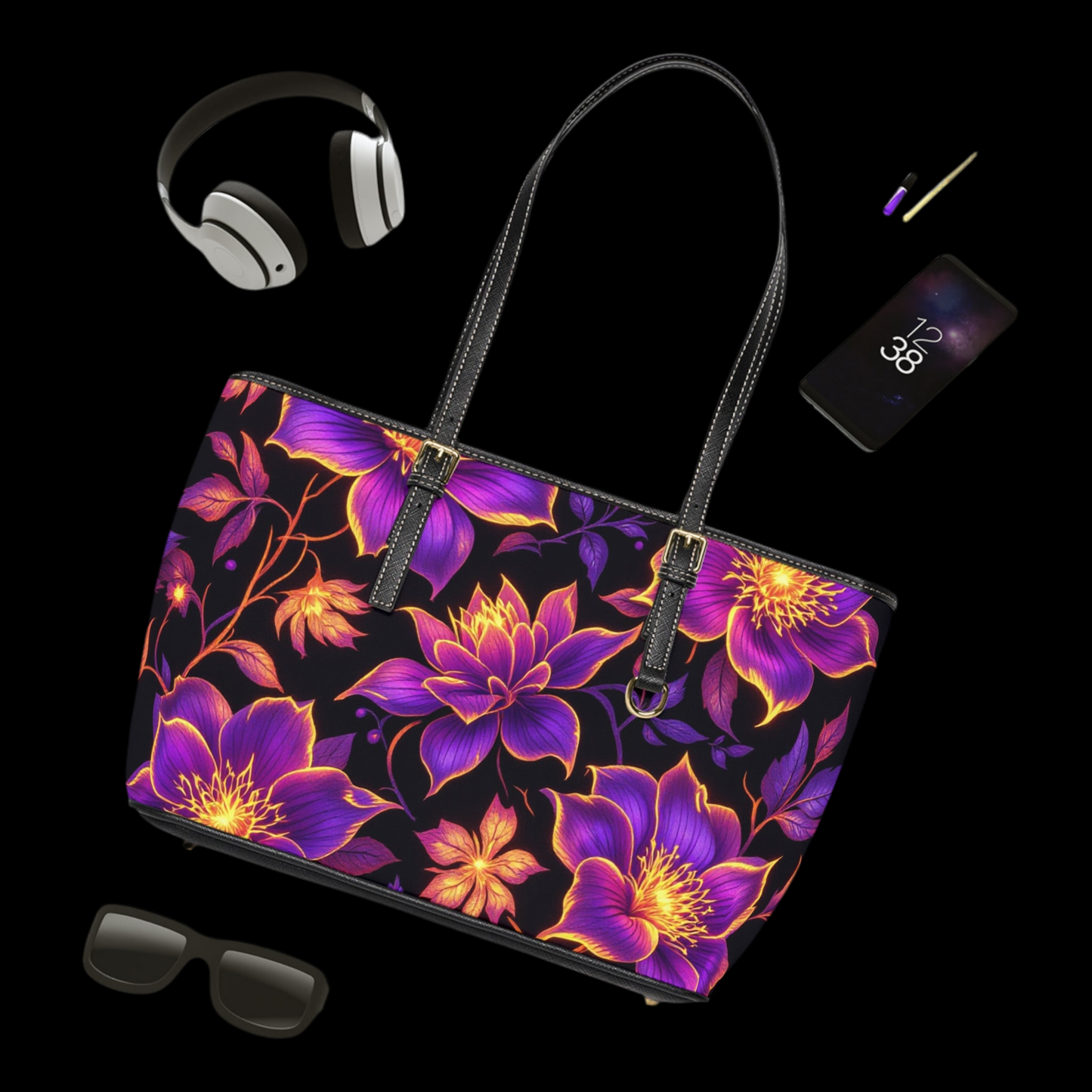 PU Leather Shoulder Bag