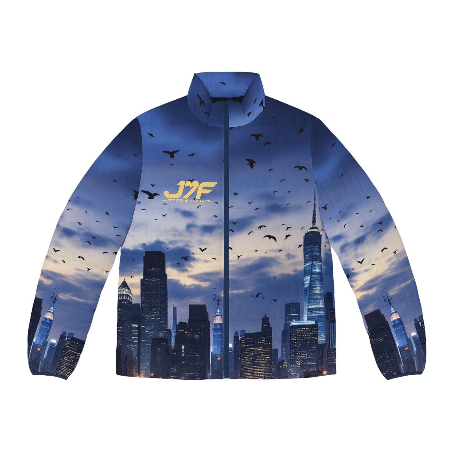 Men's Puffer Jacket (AOP)