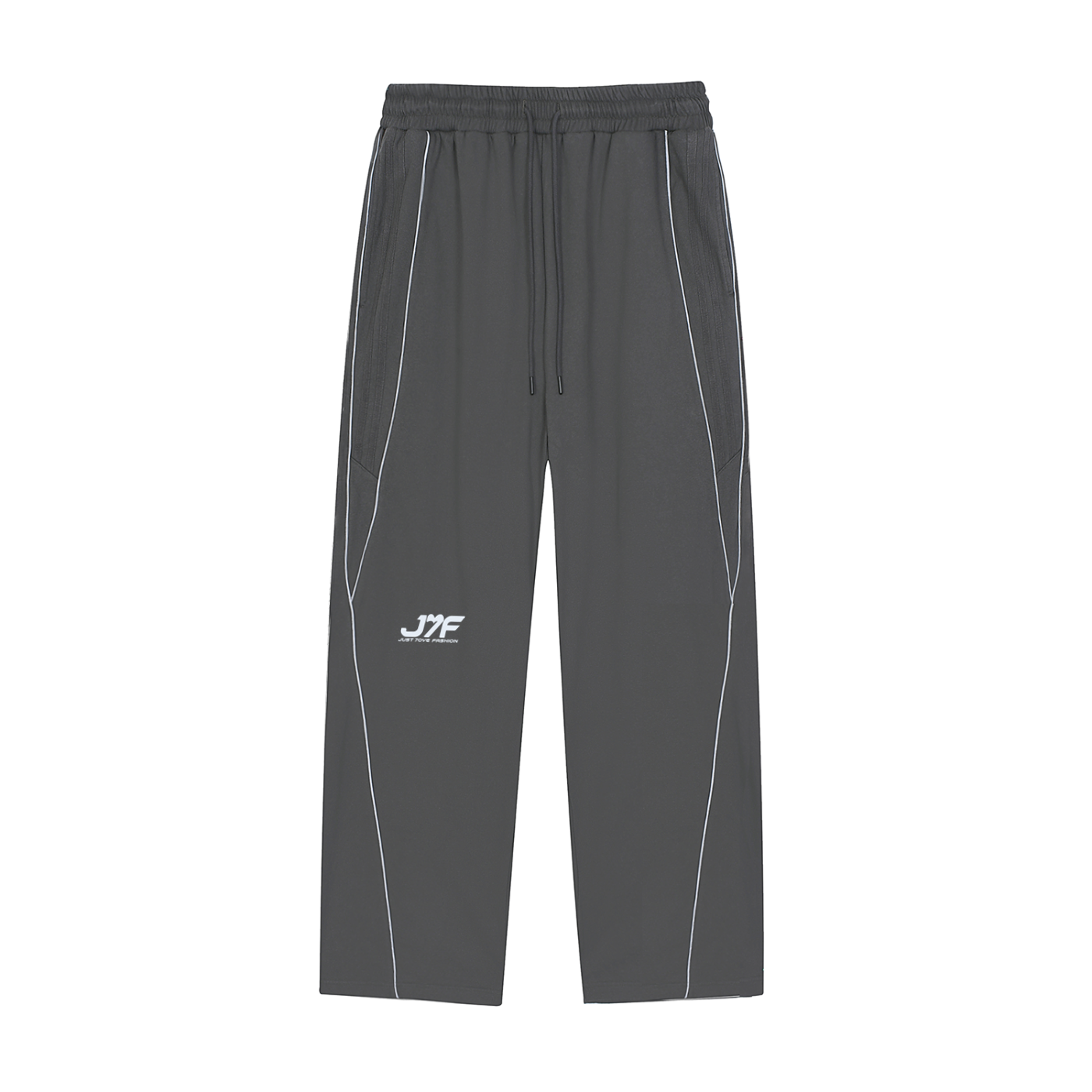 Reflection Striped Straight-Leg Sweatpants