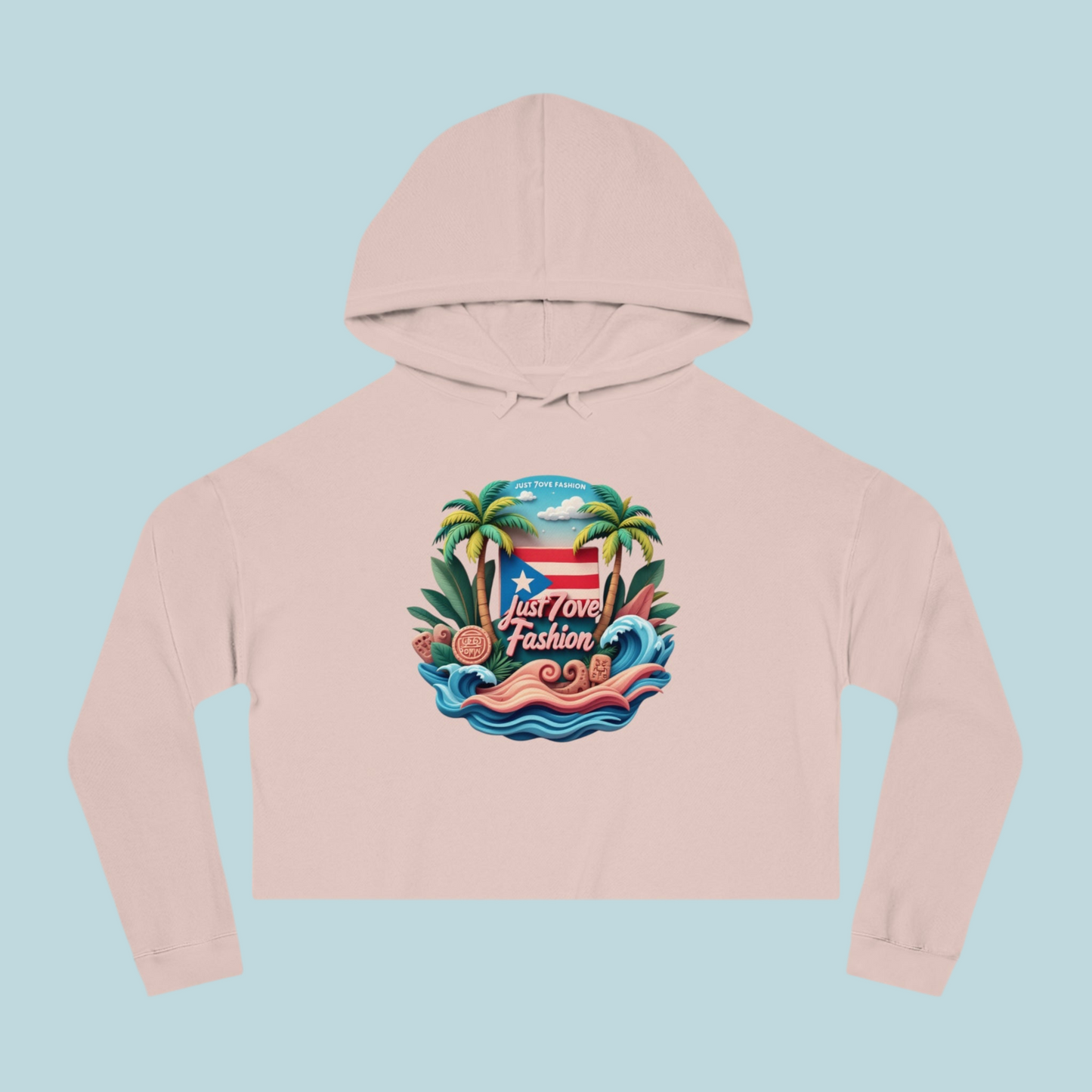 Women’s Cropped Hooded Sweatshirt