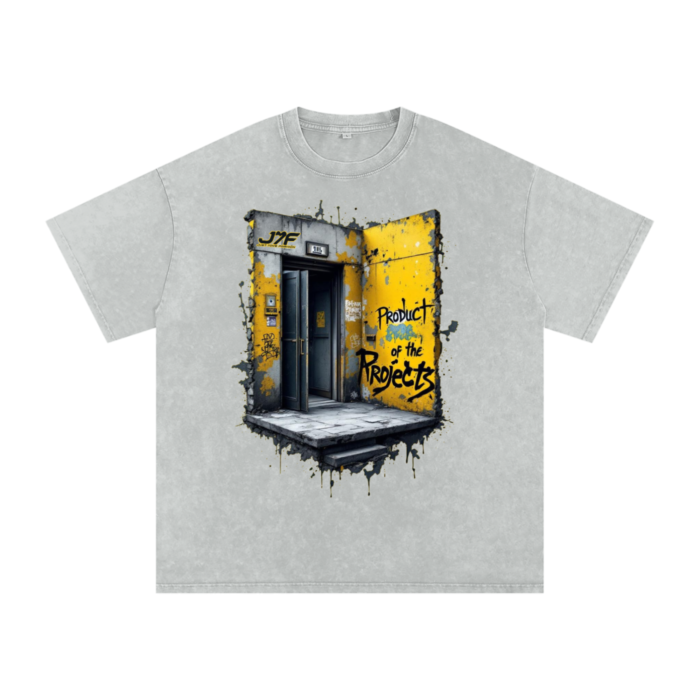 Acid Wash Oversize T-Shirt - 250 GSM