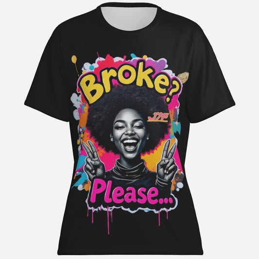 All-Over Cotton Print Women's T-Shirt
