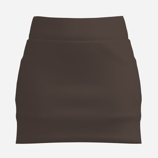 All-Over Print Women's Tennis Golf Skirt with Inner Shorts & Pocket