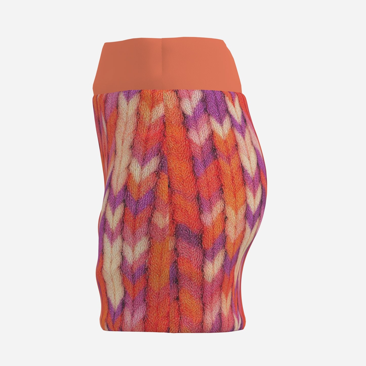 All-Over Print Women's Tennis Golf Skirt with Inner Shorts & Pocket