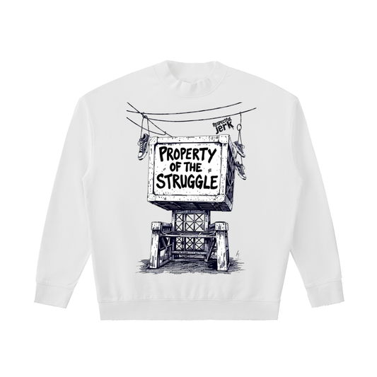 Drop Shoulder Crewneck Sweatshirt
