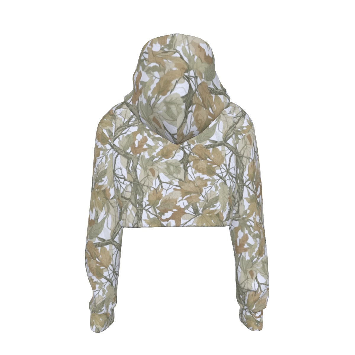 All-Over Print Women's Crop Top Hoodie