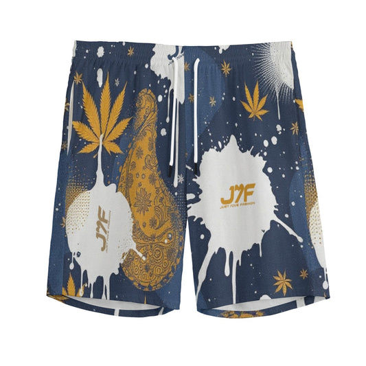 All-Over Print Men's Sports Short | 115GSM Cotton poplin