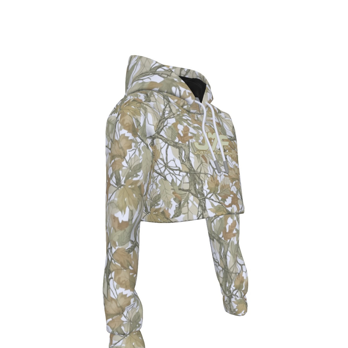 All-Over Print Women's Crop Top Hoodie