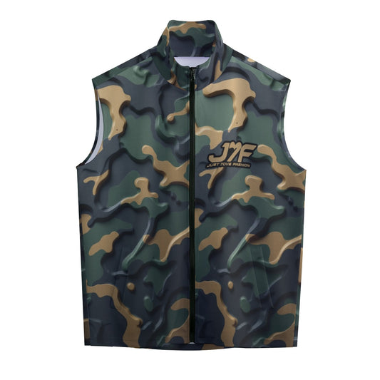 Men's Stand-up Collar Vest