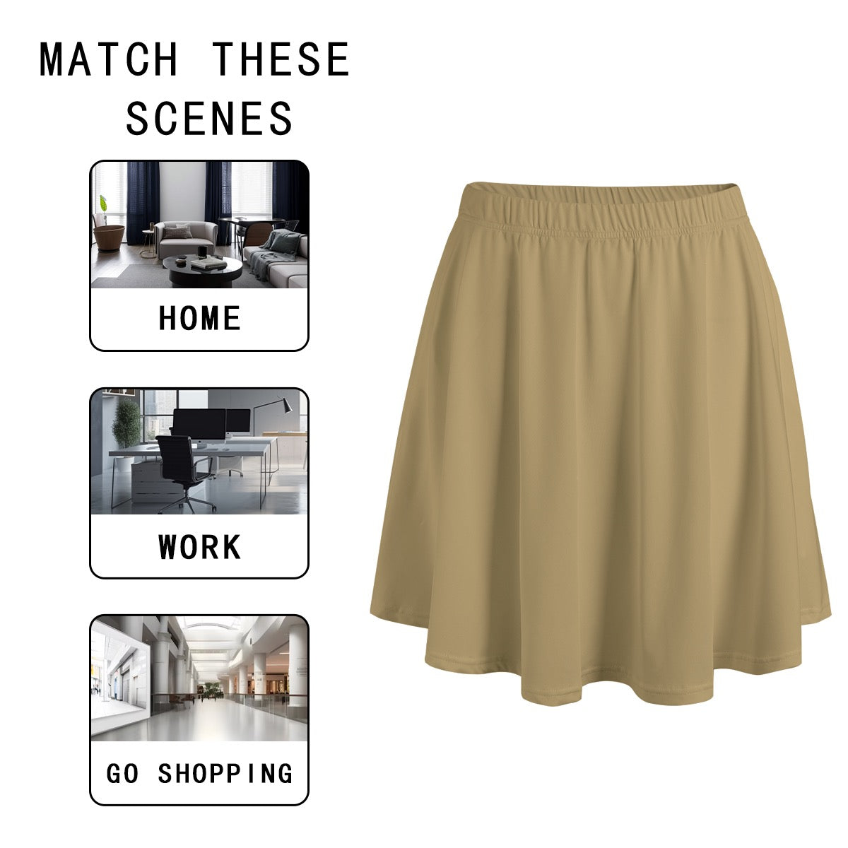 Women's Bazyrey Skirts With pocket