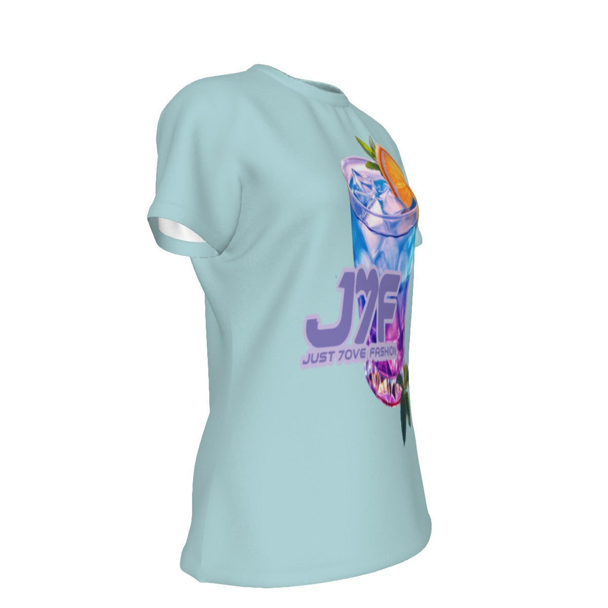 Cotton Women's Round Neck T-Shirt