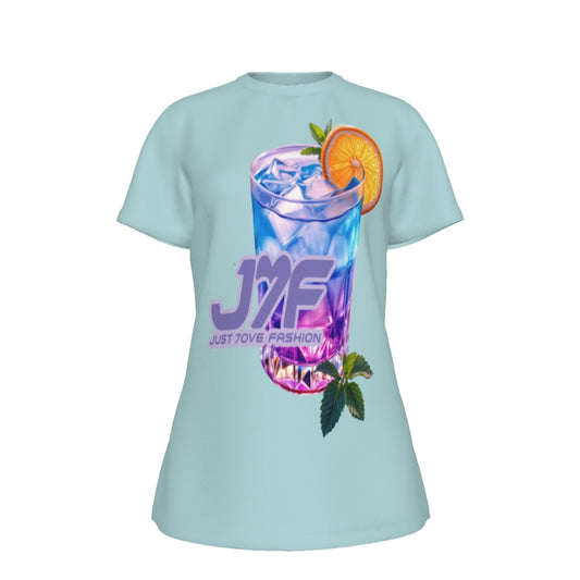 Cotton Women's Round Neck T-Shirt