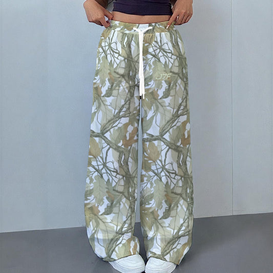 All-Over Print Women's Casual Pants|230GSM