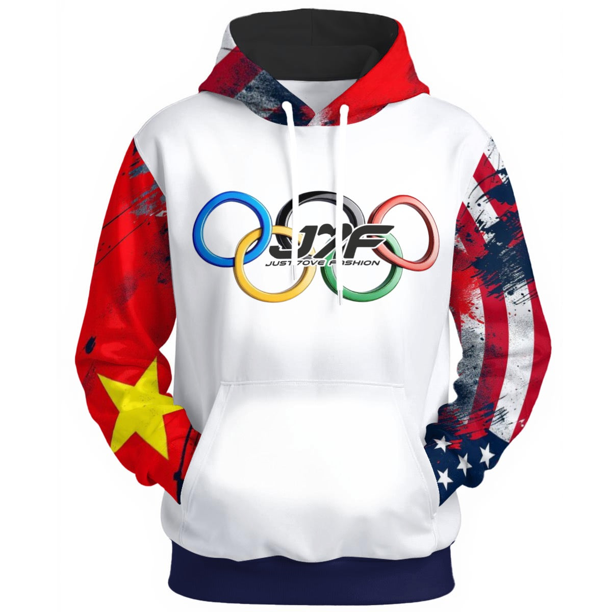 All-Over Print Unisex Pullover Hoodie | 310GSM Cotton
