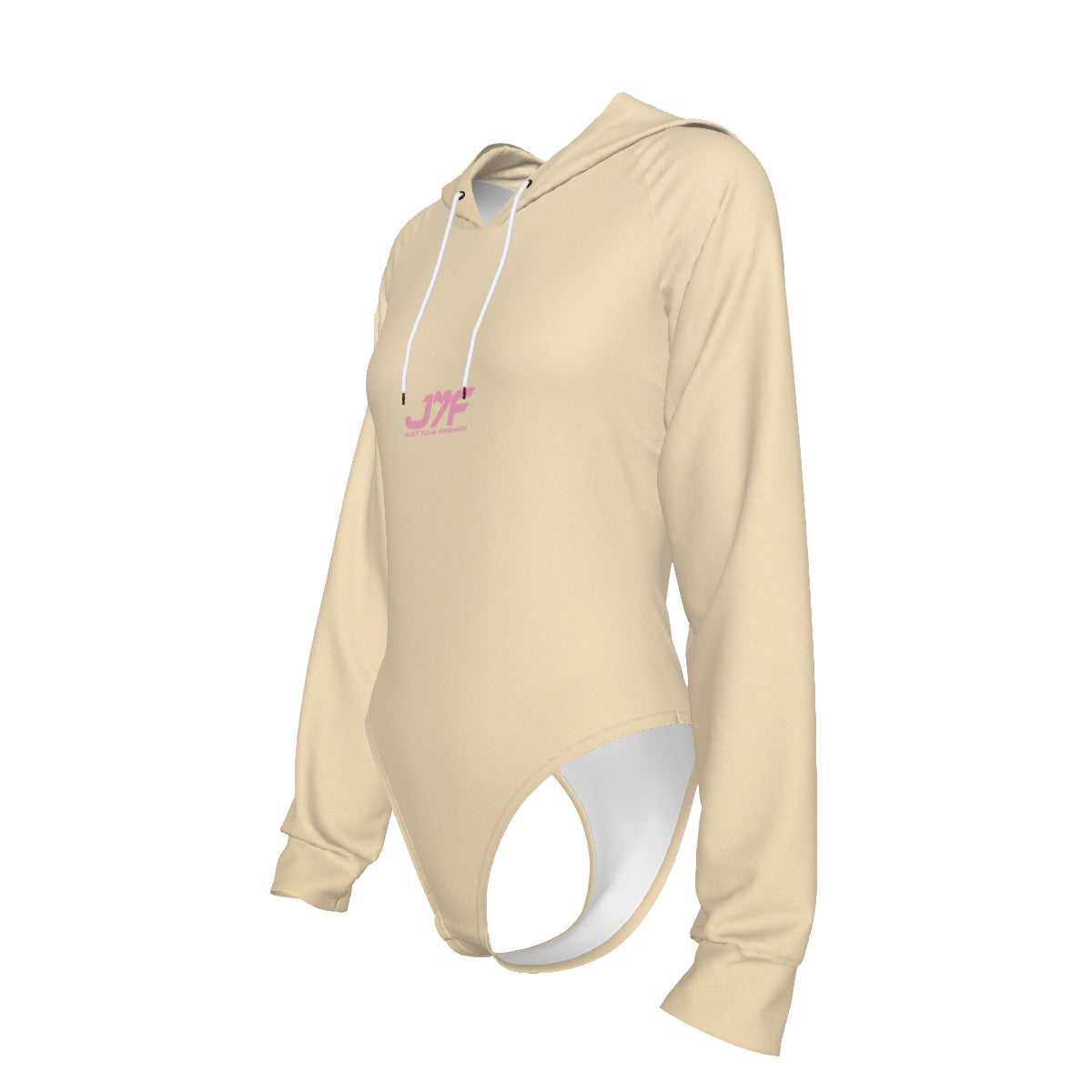 All-Over Print Women's Raglan Sleeve Hooded Bodysuit
