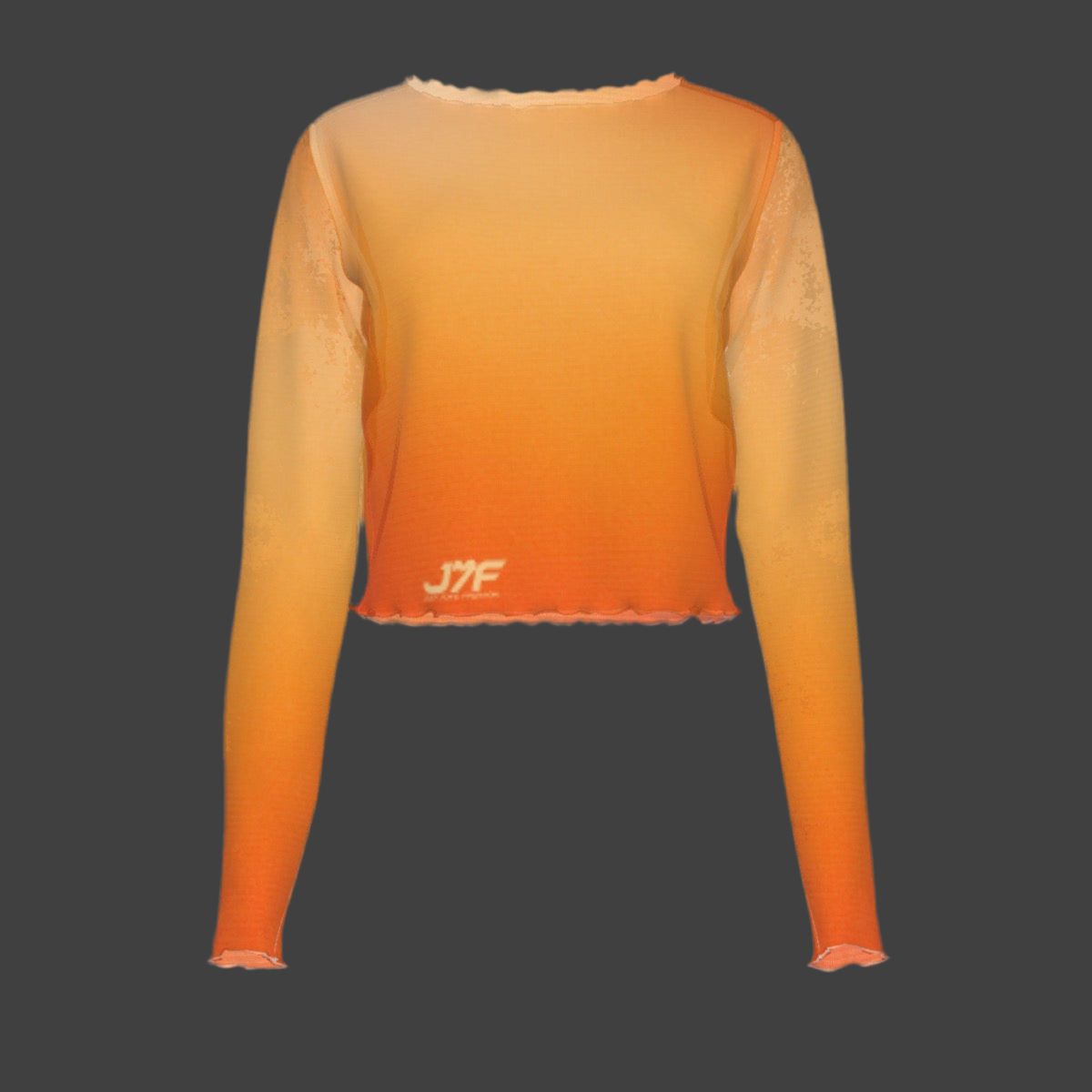 All-Over Print Women's Mesh Long Sleeves T-shirt