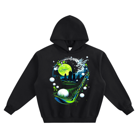 Fleeced Boxy Hoodie
