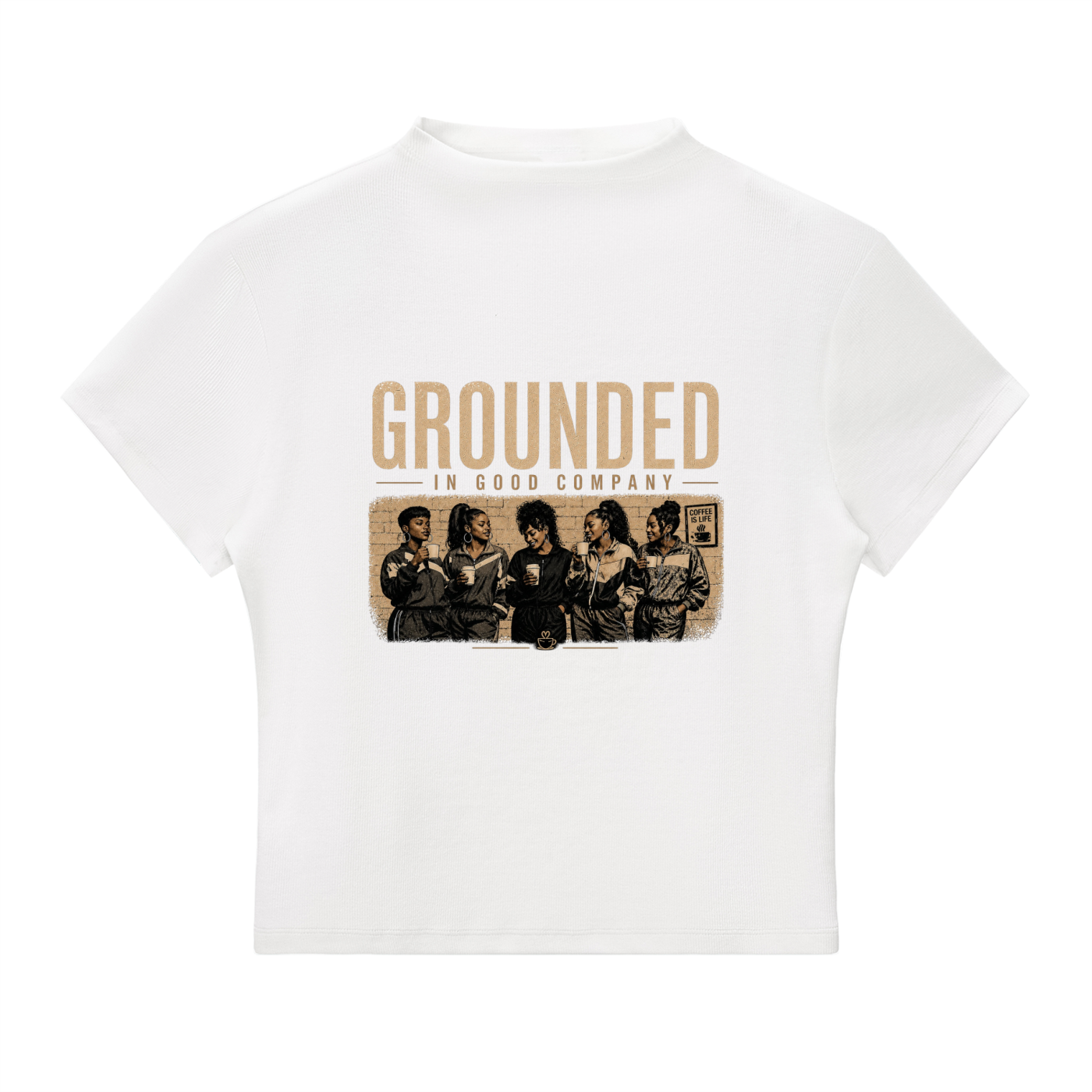 Essential Slim Fit Mock Neck T-Shirt