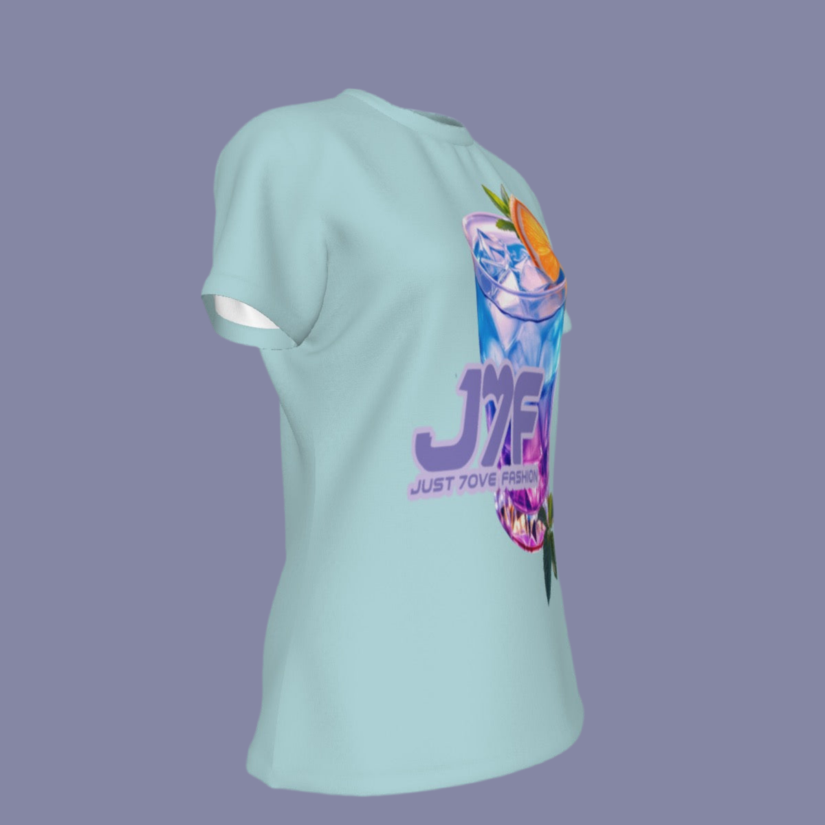 Cotton Women's Round Neck T-Shirt