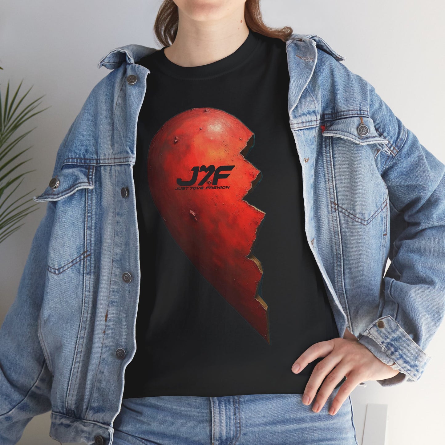 Broken heart Cotton Tee