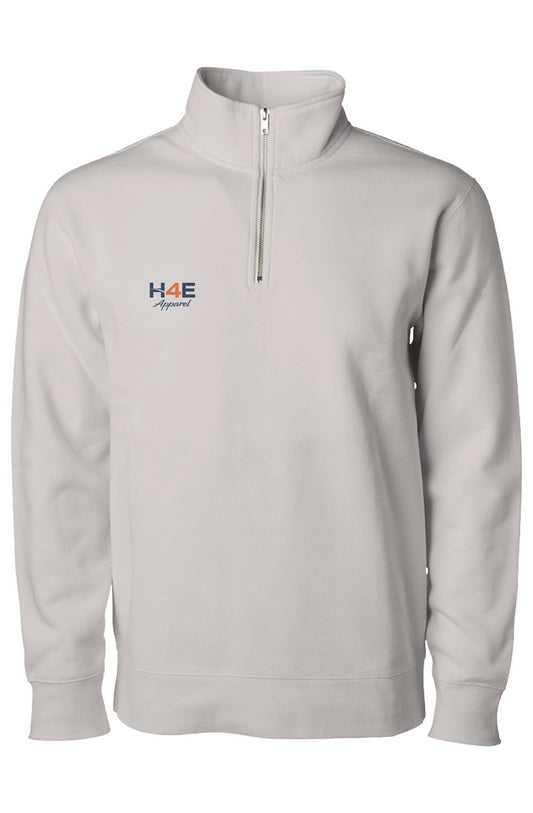 EmbroideredMidweight Quarter Zip Pullover