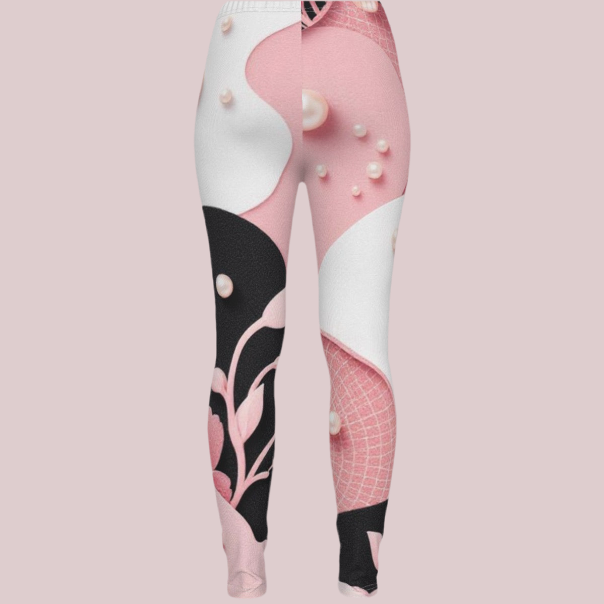 All-Over Print Women's Ripped Leggings