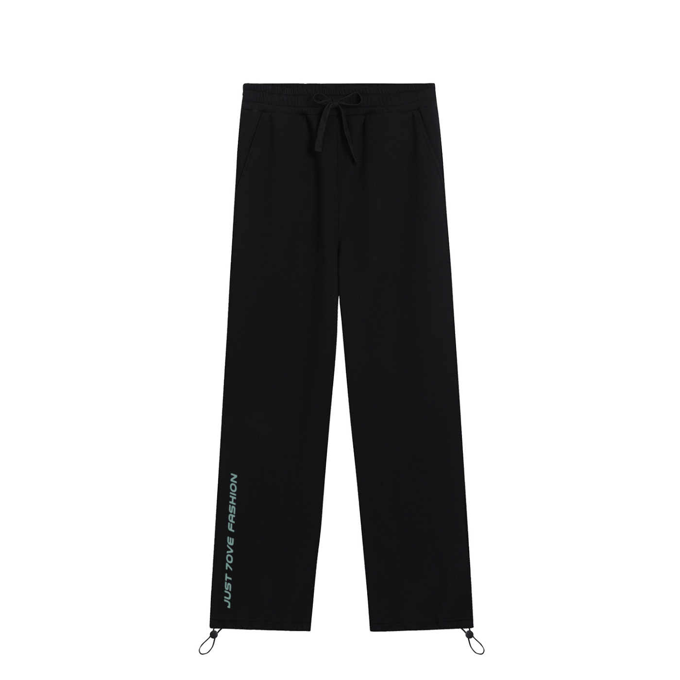 Essential Drawstring Straight-Leg Sweatpants
