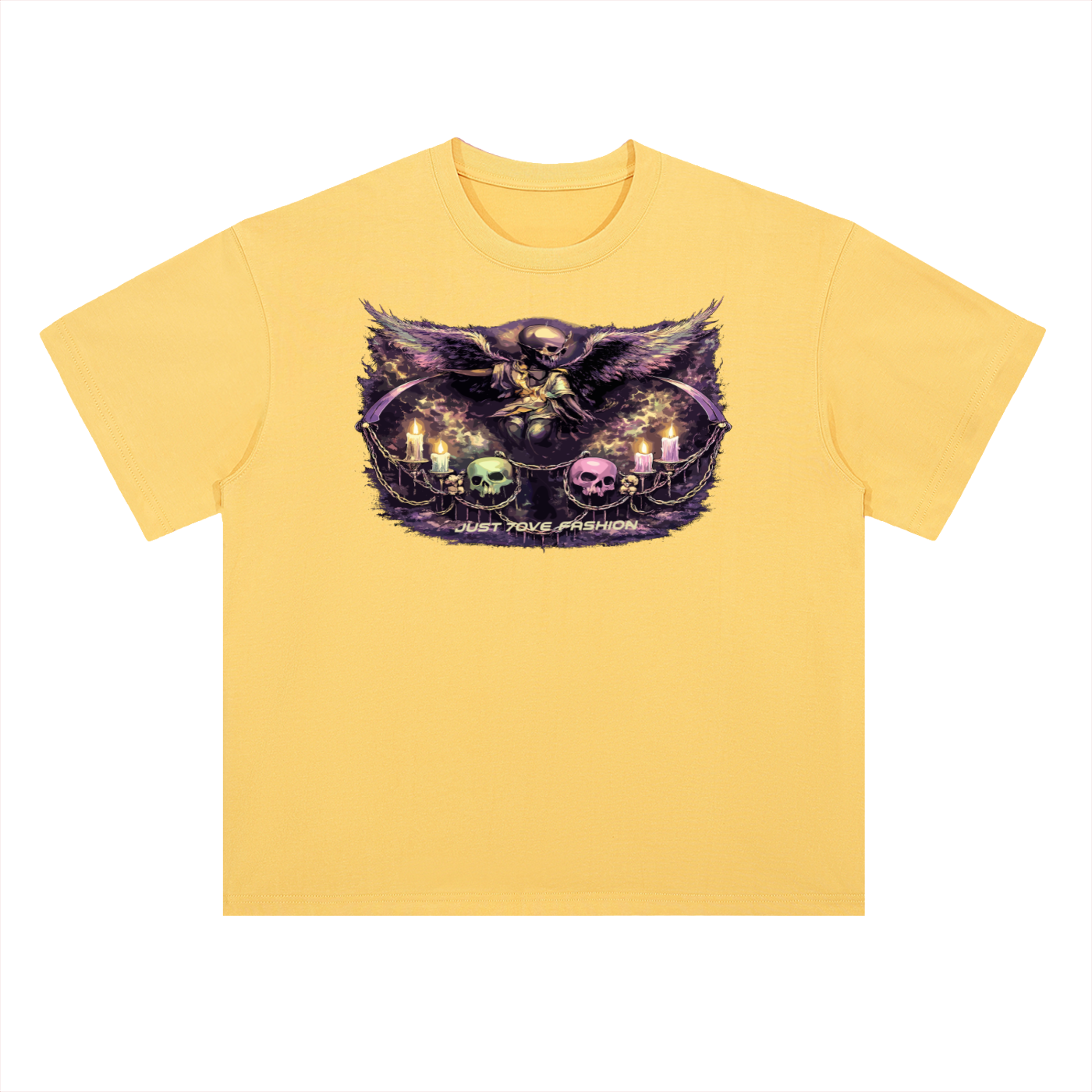 Heavyweight Drop Shoulder Cotton T-Shirt