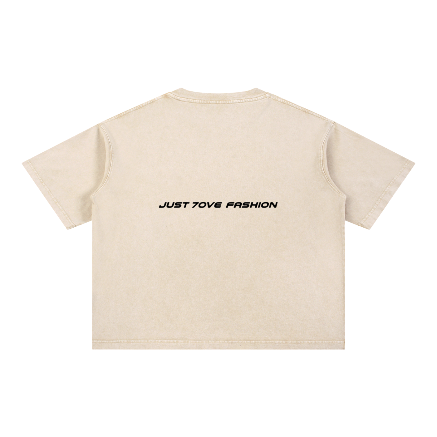 Mineral Wash Boxy Cotton T-Shirt