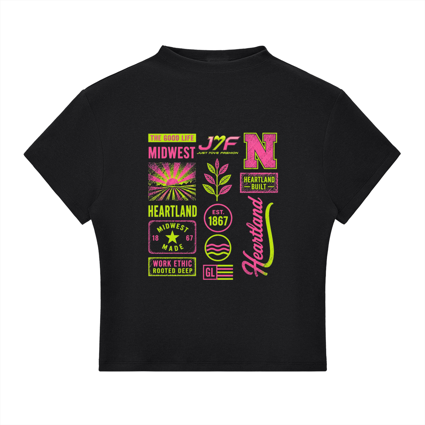 Essential Slim Fit Mock Neck T-Shirt