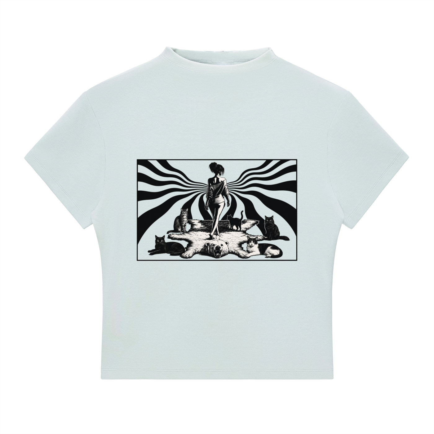 Essential Slim Fit Mock Neck T-Shirt