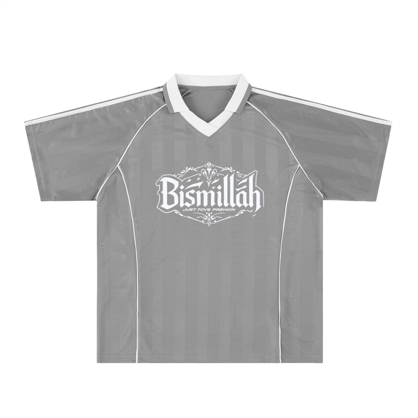 Shadow Stripe Collared Soccer Jersey