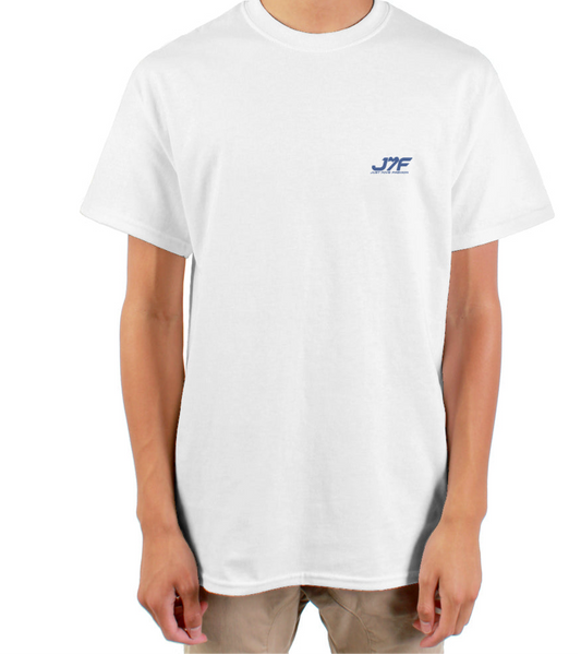 Embroidered stitched logo men’s T-shirt