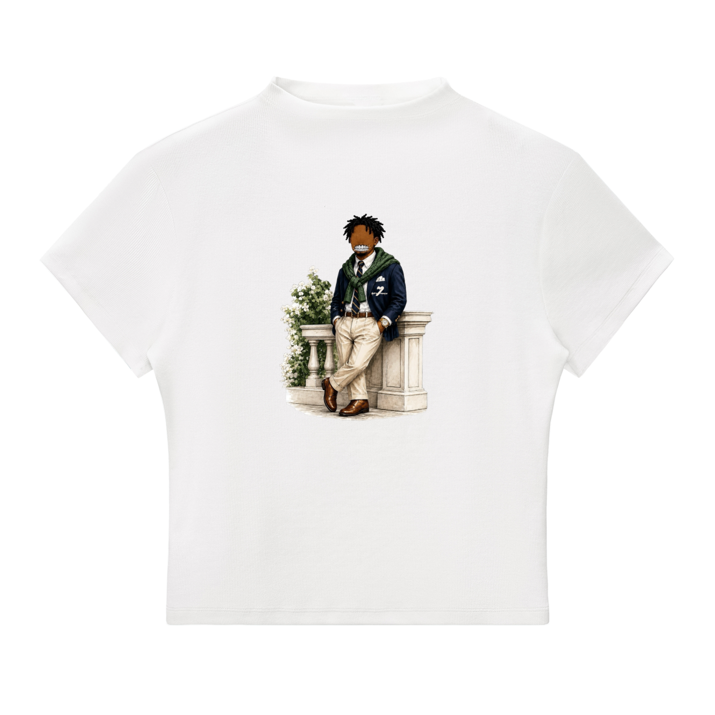 Essential Slim Fit Mock Neck T-Shirt
