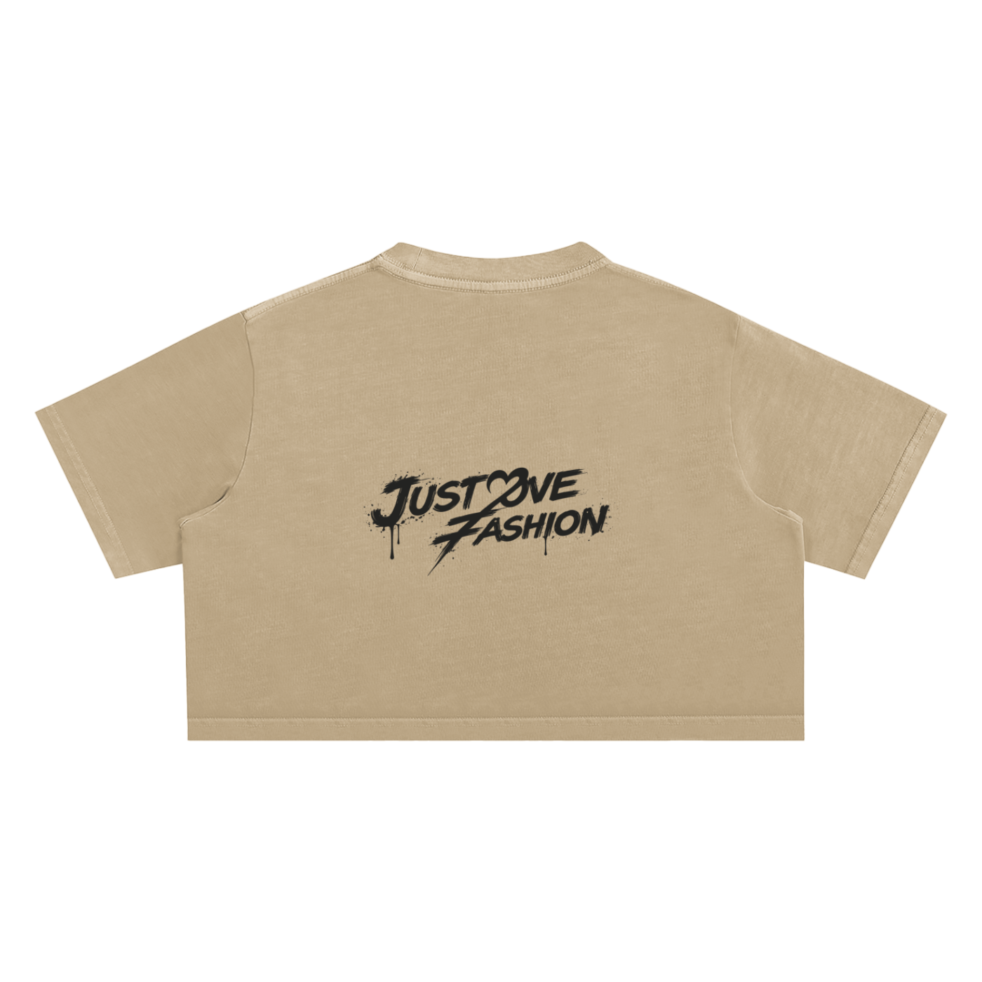 Snow Washed Crop Top