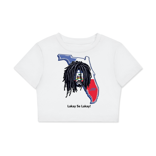Women's Fitted Crop Tee | Bodycon T-Shirt