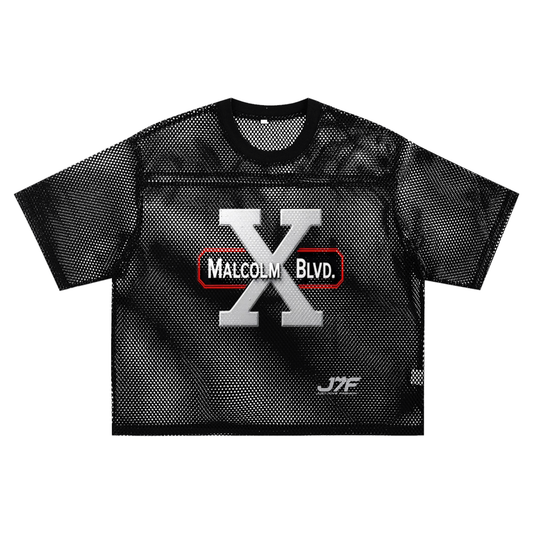 See-through Boxy Net T-shirt