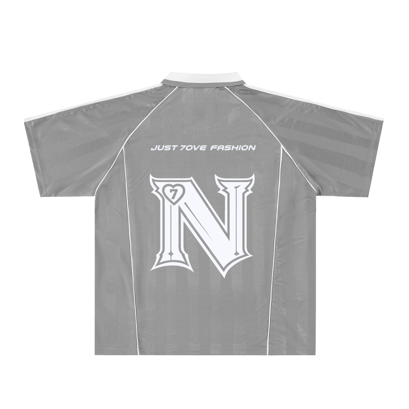 Shadow Stripe Collared Soccer Jersey